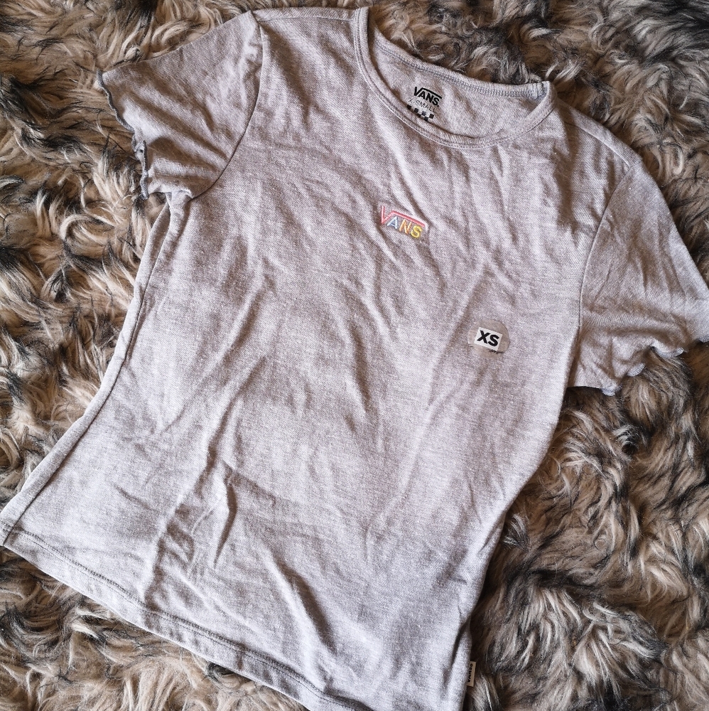 Brand New Vans Brighton Grey Baby Tee